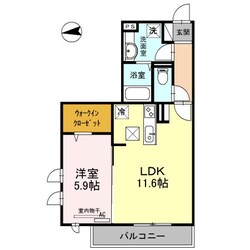 メゾンサフィールの物件間取画像